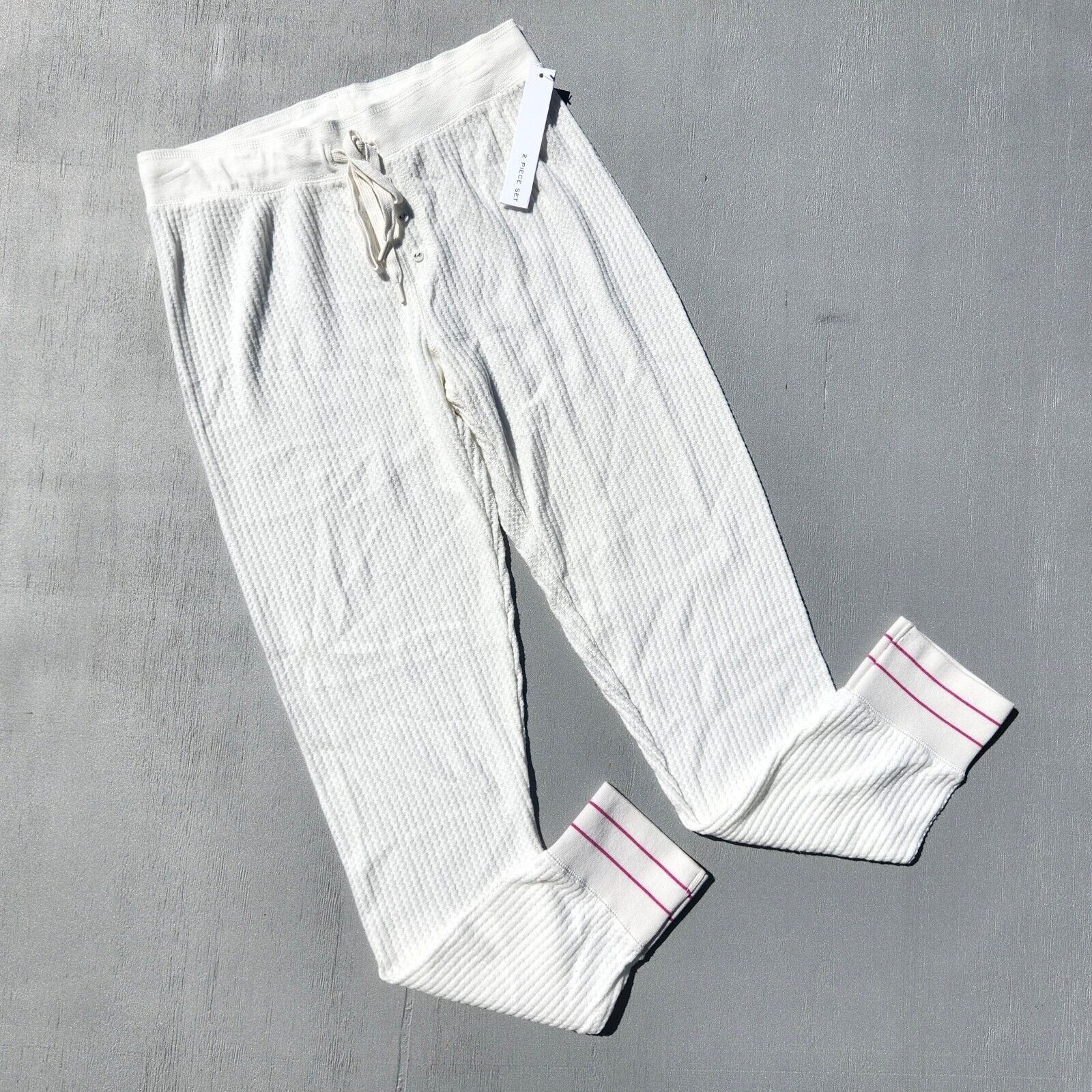 The Unbranded Brand Aqua Women Pastel Hoodie & Thermal Pants Pajamas Set Size M Size ONE SIZE - 7 Thumbnail