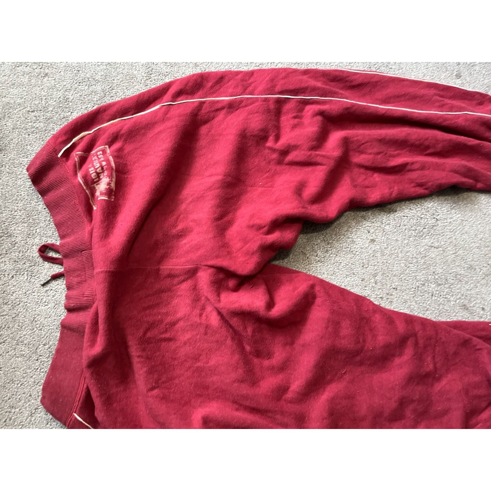 Old Navy Old Navy Fleece Sweatpants Womens XL Maroon Elastic Waist/Hems Sports Pants Size 40" / US 18 - 4 Thumbnail