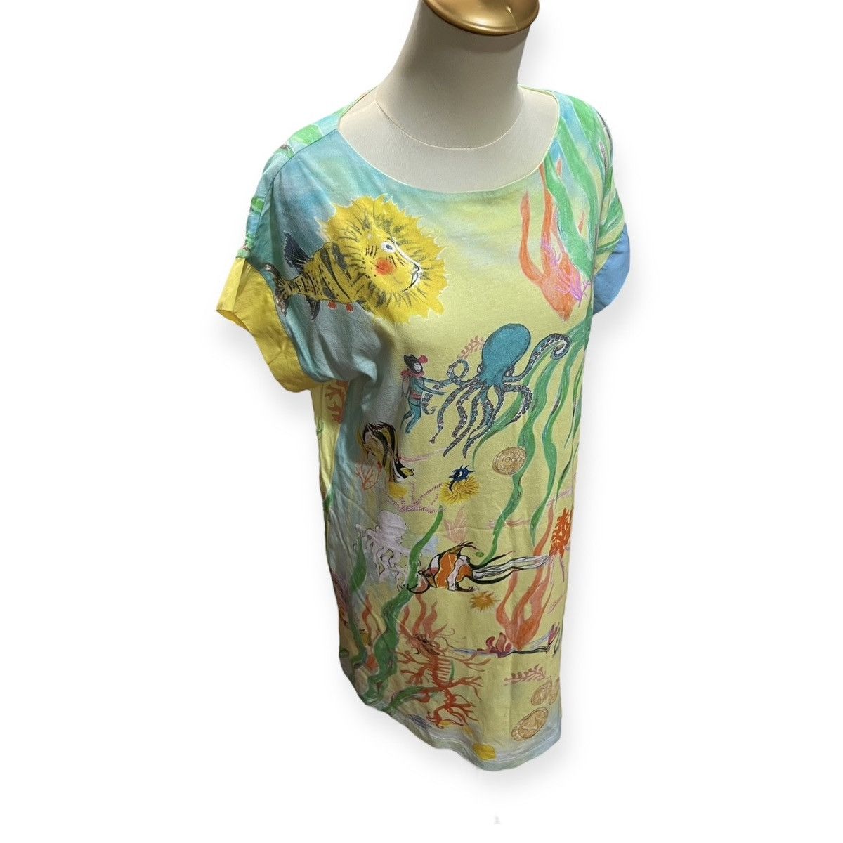 Issey Miyake Tsumori Chisato Midi Dress Size M / US 6-8 / IT 42-44 - 4 Thumbnail