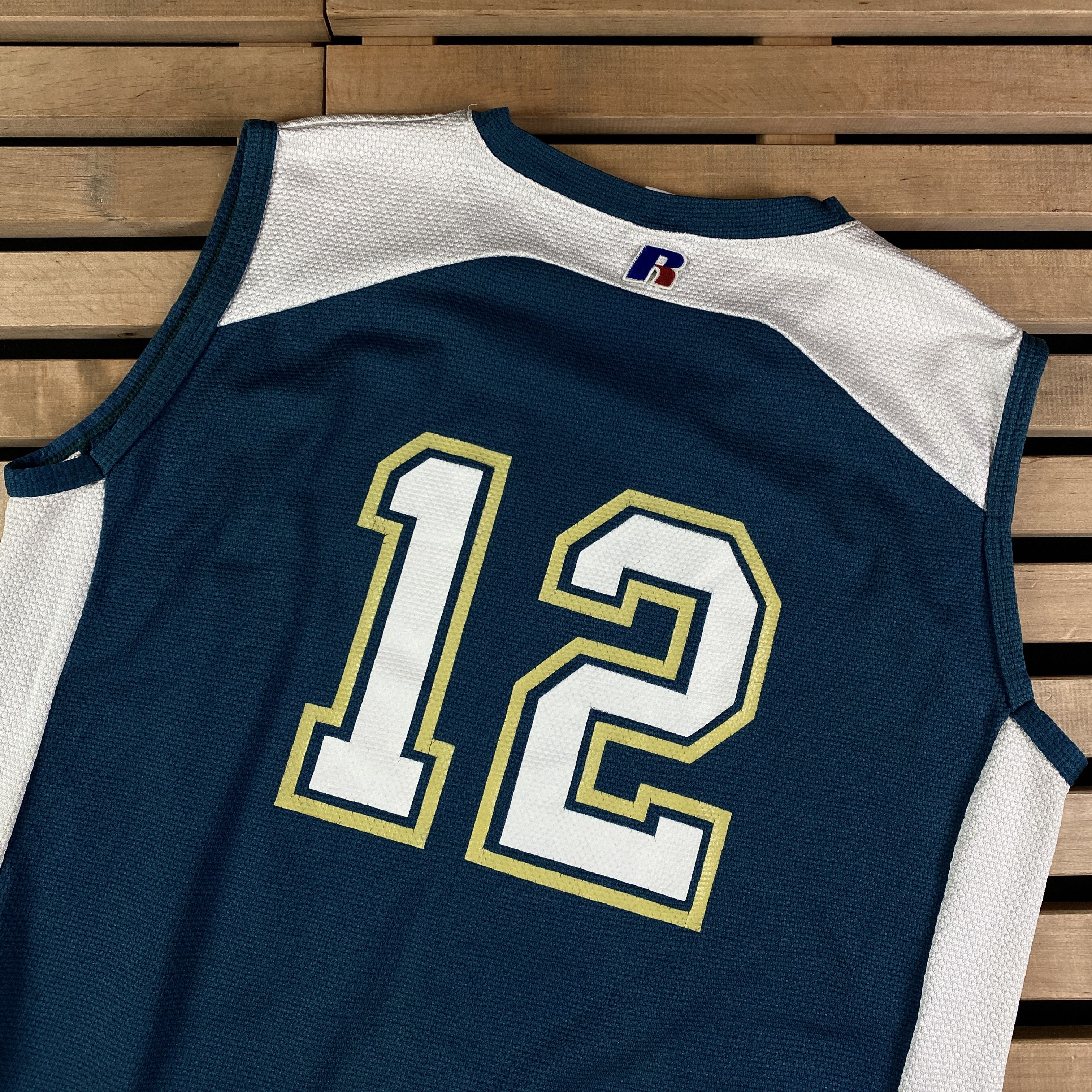 Russell Athletic Mens Vintage Jersey Russell Athletic Woodland 12 Size M Size US M / EU 48-50 / 2 - 5 Thumbnail