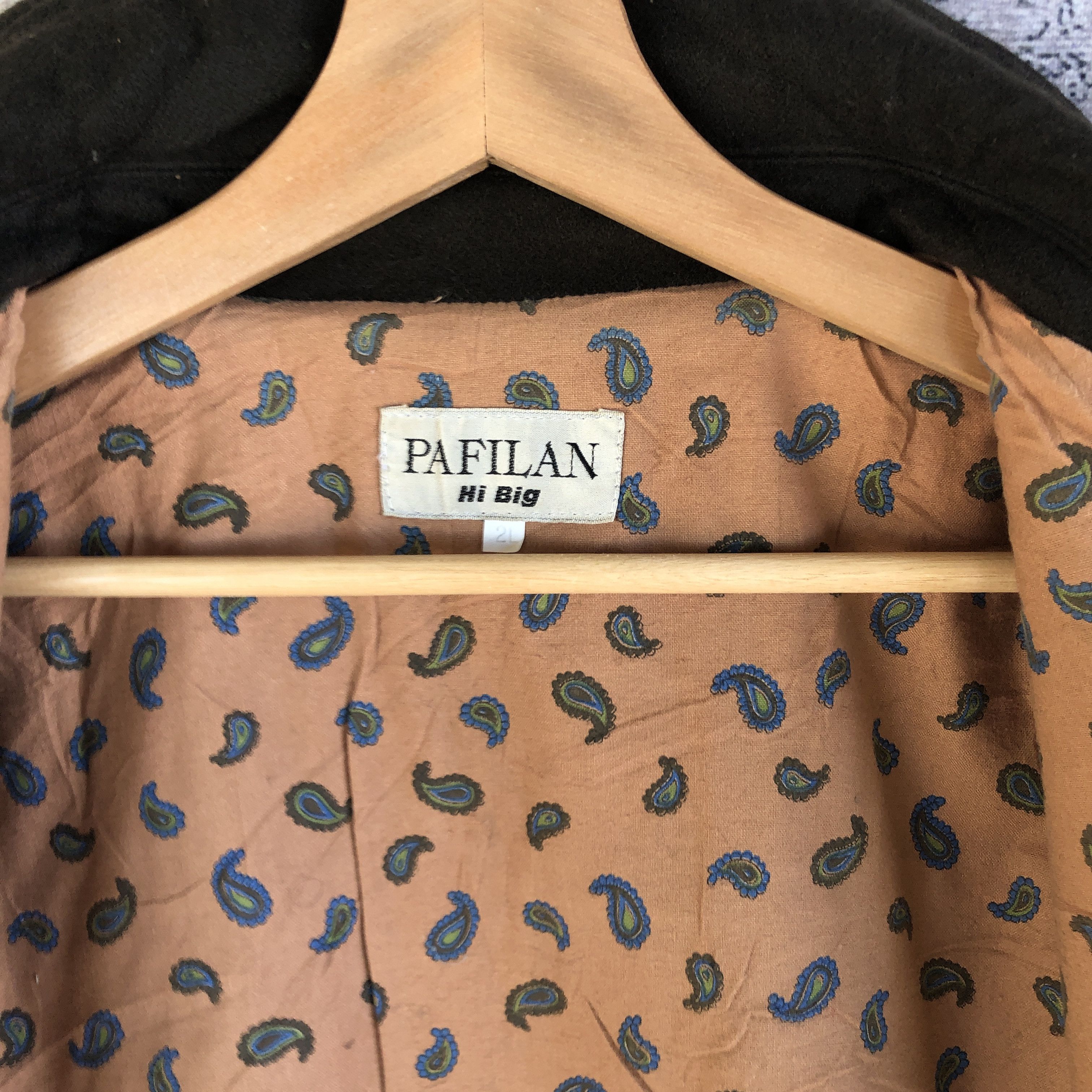 Japanese Brand × Vintage Vintage Pafilan Varsity Wool Jacket Hi Big Bomber Jacket Size US M / EU 48-50 / 2 - 5 Thumbnail