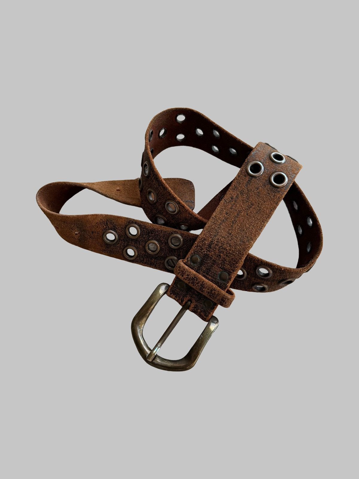 If Six Was Nine VINTAGE Y2K JAPANESE BELT ALT GOTH PUNK RAVE KANYE STYLE Size ONE SIZE - 1 Thumbnail