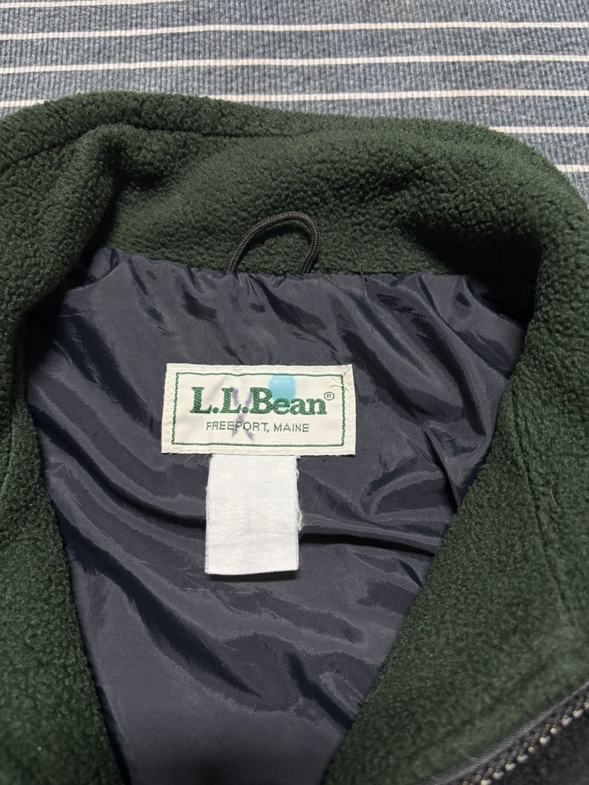 L.L. Bean Vintage 90s LL Bean Fleece Jacket Size US M / EU 48-50 / 2 - 3 Thumbnail