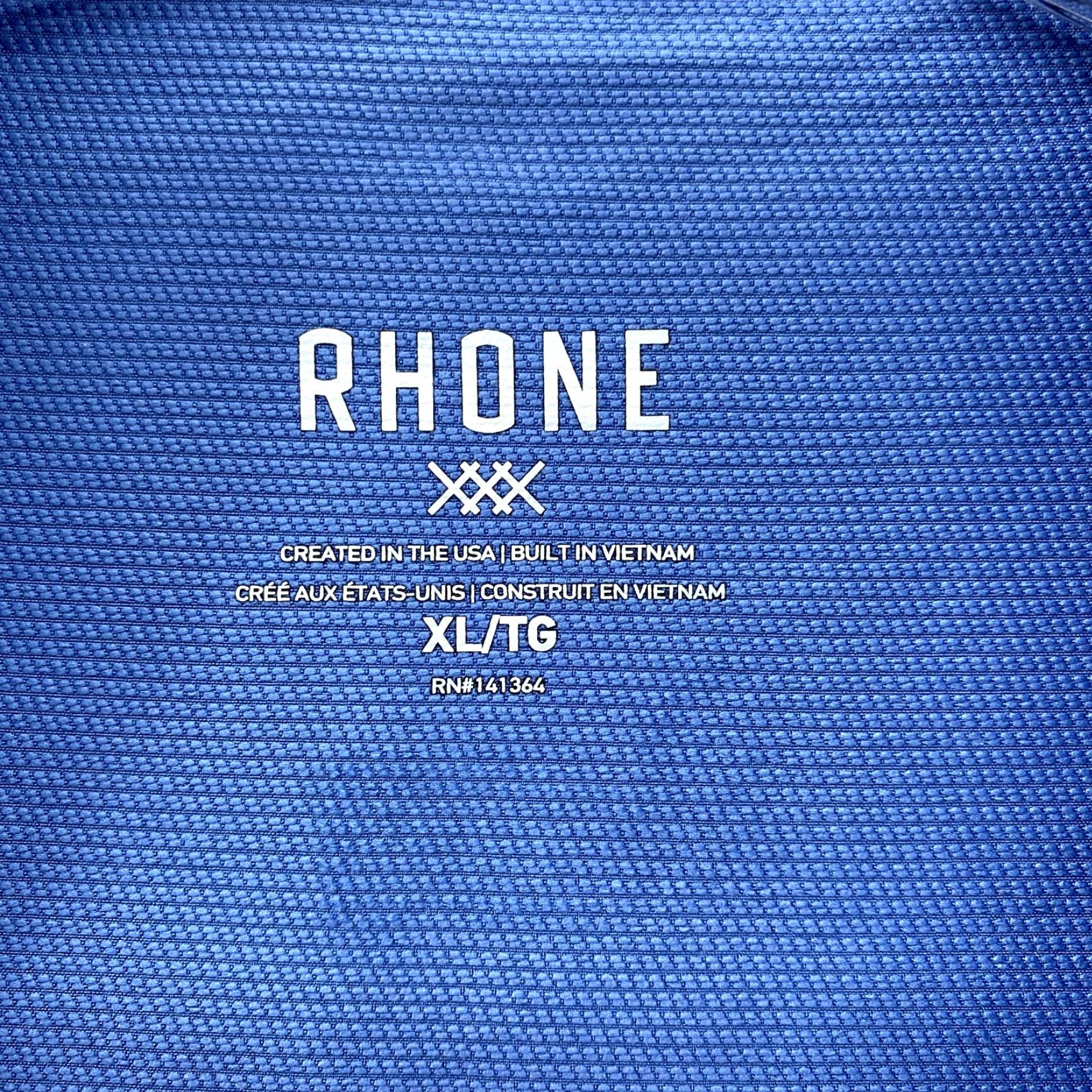 Rhone Rhone Vest Men's XL Blue Full Zip Softshell Jacket Outdoor Gorpcore Preppy Golf Shirt Size US XL / EU 56 / 4 - 4 Thumbnail