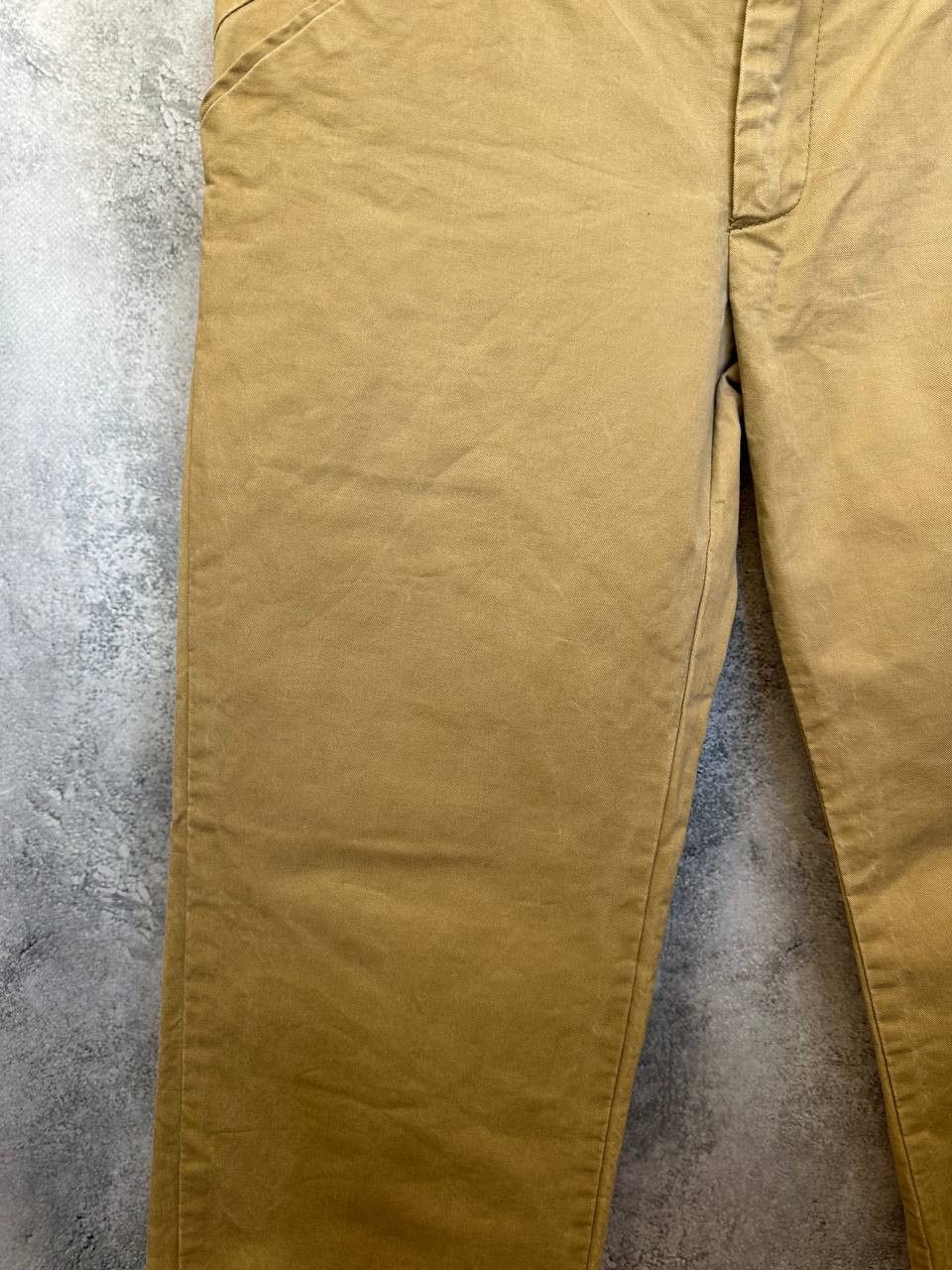 Japanese Brand Kosmo Lupo Beige Chino Pants Stripe Detail Cult Wear Size US 32 / EU 48 - 7 Thumbnail