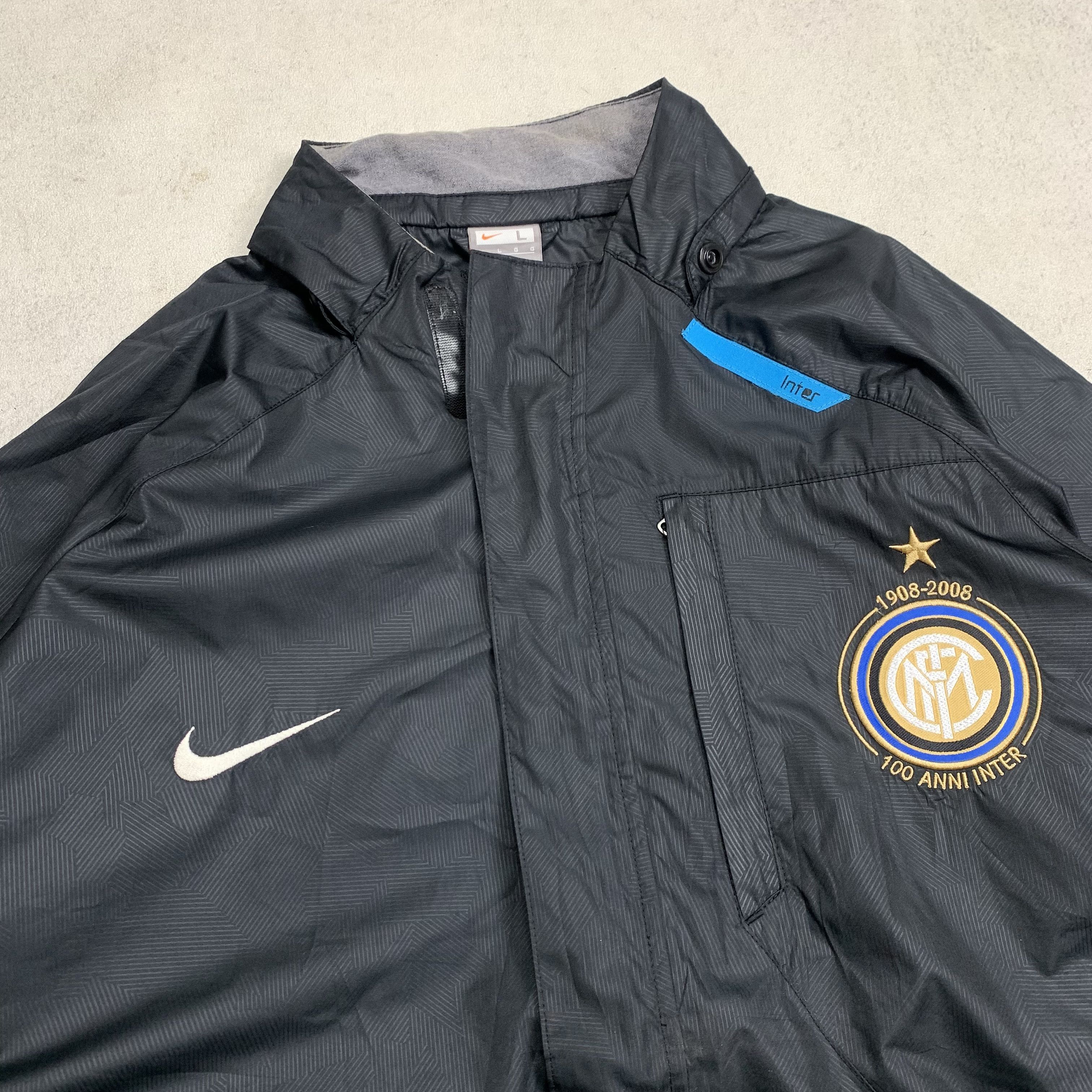 Nike Nike Inter 100th Anniversary Jacket Size US L / EU 52-54 / 3 - 2 Thumbnail