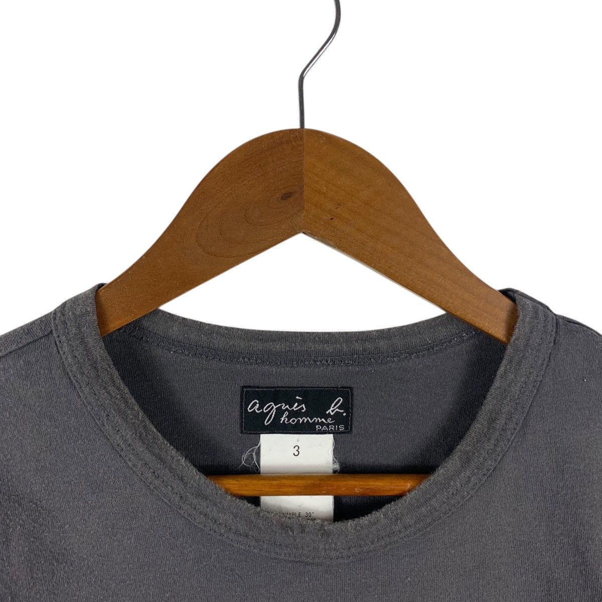 agnes b. Vintage Agnès b. Homme "Point d'Ironie" Graphic Tee Size US M / EU 48-50 / 2 - 5 Thumbnail