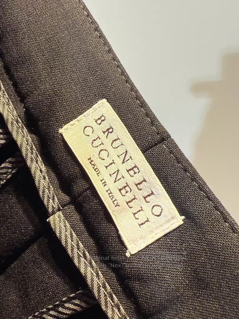 Brunello Cucinelli Brunello Cucinelli Black pants Size 30" / US 8 / IT 44 - 2 Thumbnail