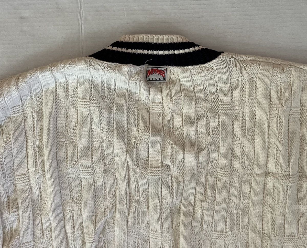 Nutmeg Vintage Nutmeg Mills Syracuse University Sweater White Knit Size US XL / EU 56 / 4 - 4 Thumbnail