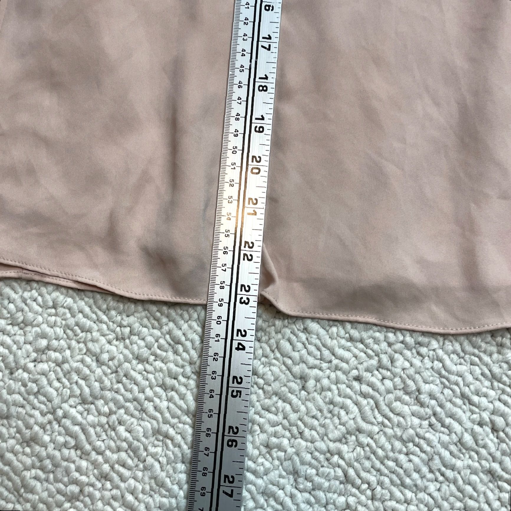 Bcbgmaxazria BCBGMAXAZRIA Blouse Top Womens Medium Pink Sleeveless Tank Round Neck Decoration Metal Casual Party/Cocktail Shirt Womens M Pink Metal Decorator Size M / US 6-8 / IT 42-44 - 5 Thumbnail