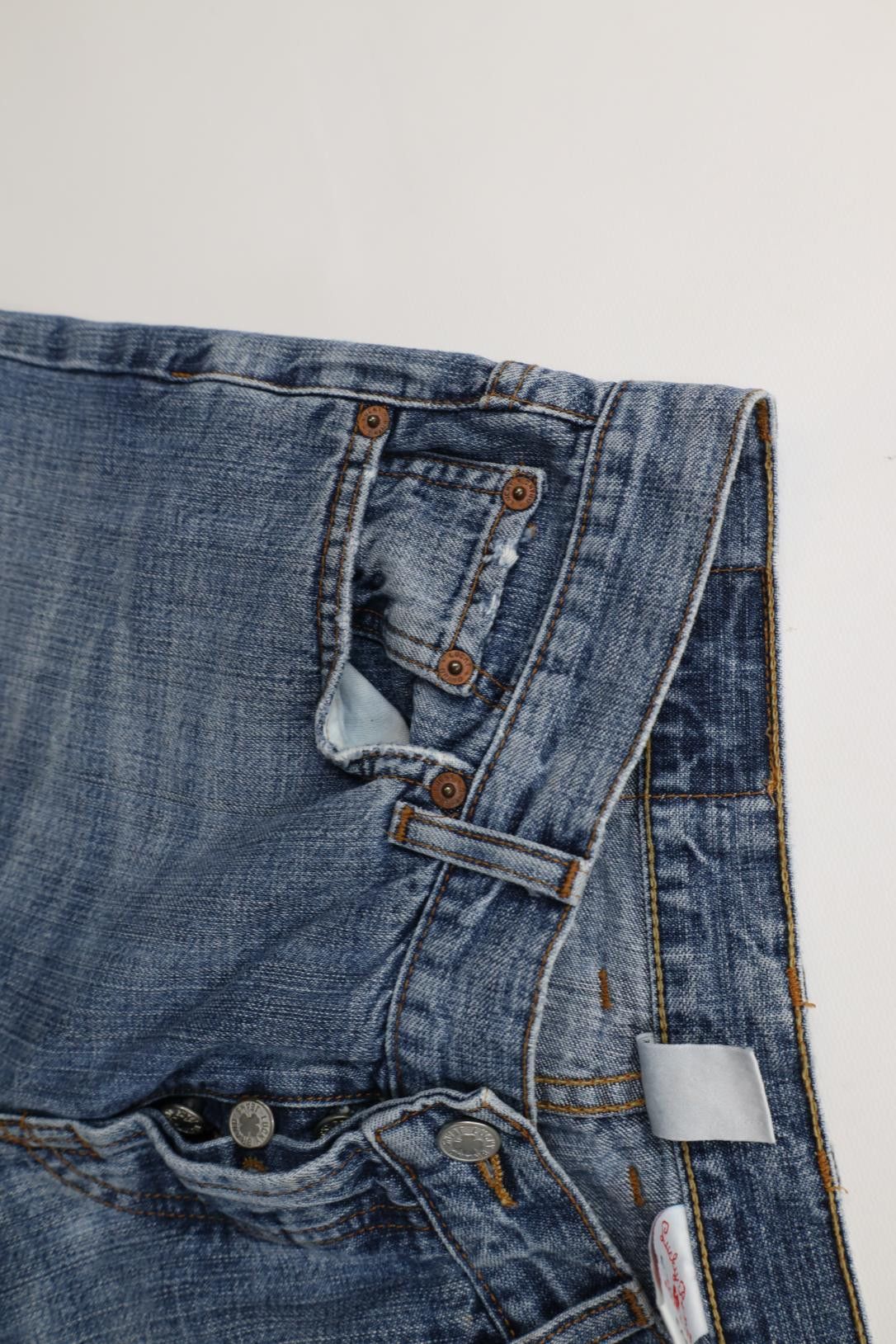 Lucky Brand Vintage 90s Lucky Brand Babydoll Button Fly Easy Rider Jeans Size 29" - 8 Thumbnail