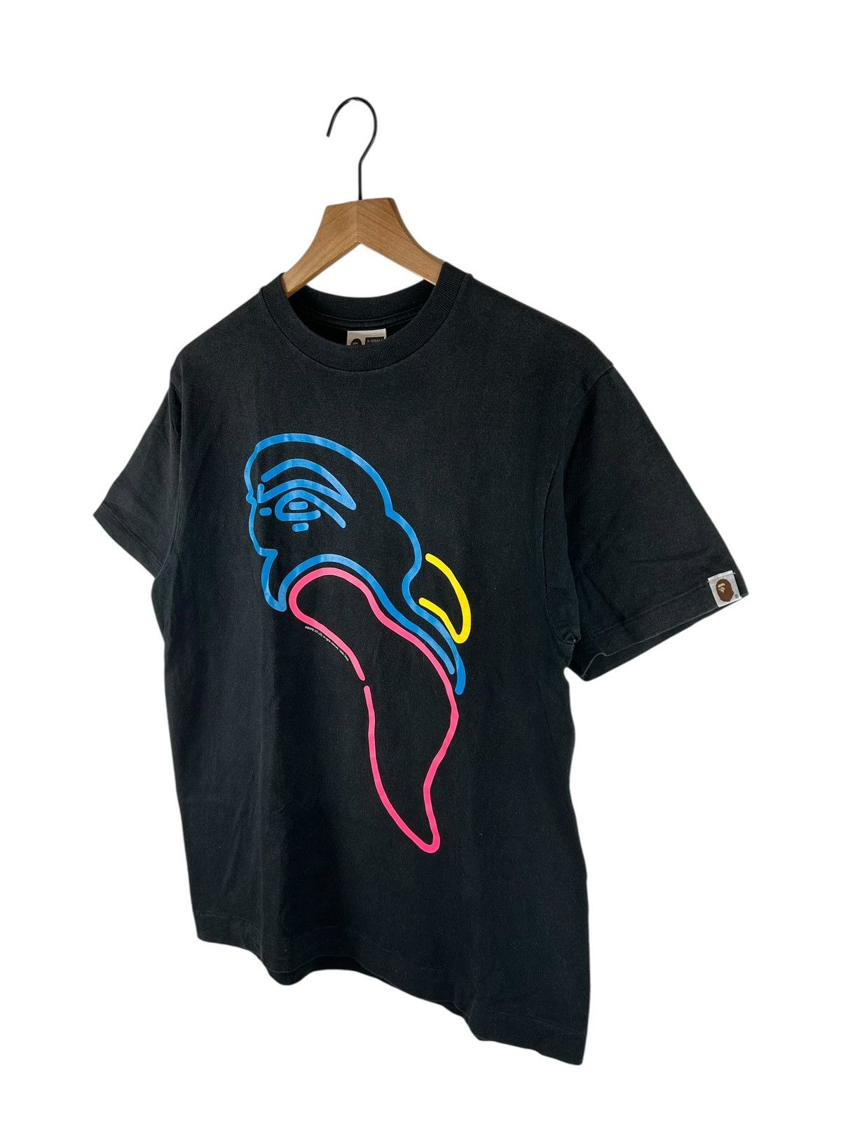 Bape 2006 Bape Neon Sign Head Logo Print T-Shirt Size US M / EU 48-50 / 2 - 2 Thumbnail