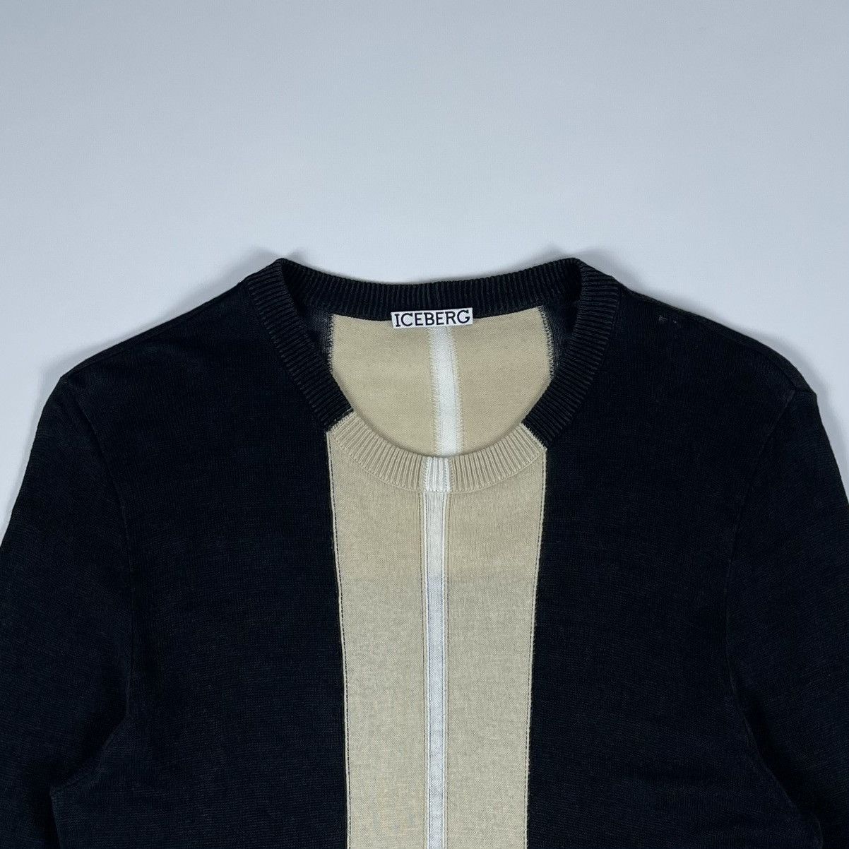 Iceberg ICEBERG Linen Jumper Light Sweater Size US M / EU 48-50 / 2 - 3 Thumbnail