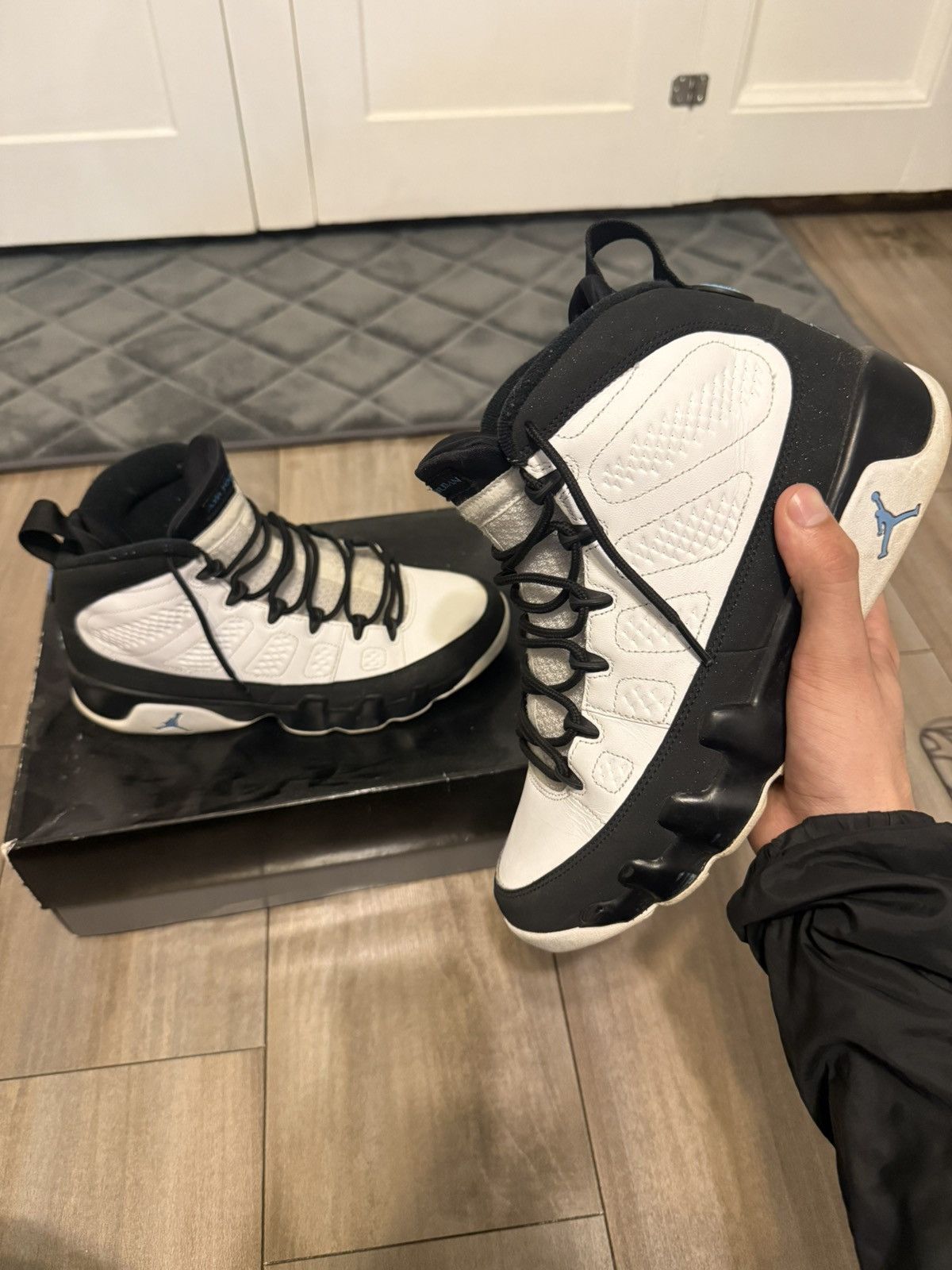 Jordan Brand Jordan 9 Retro ‘University Blue’ Size US 9 / EU 42 - 1 Thumbnail