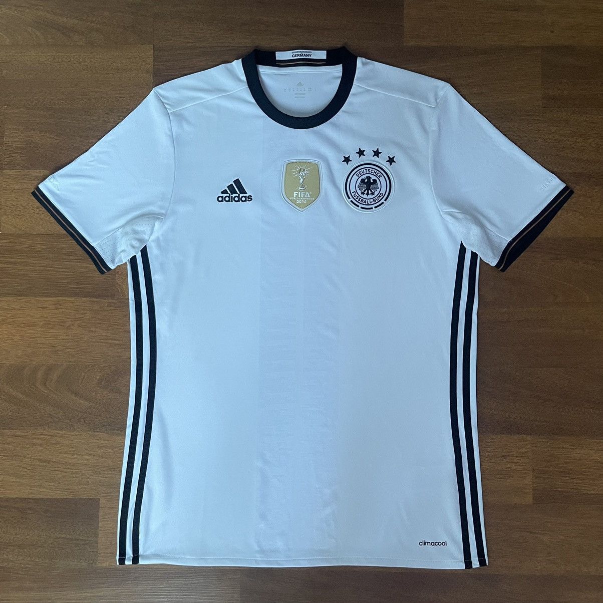 GERMANY ADIDAS 2016 EURO FOOTBALL SOCCER HOME JERSEY