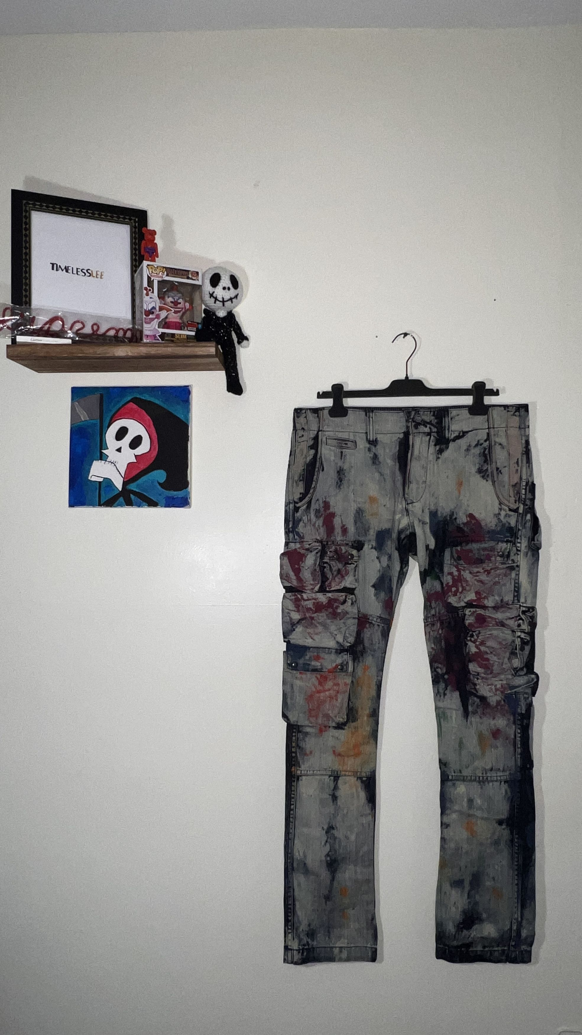 Prps PRPS PAINTED JEANS Size US 32 / EU 48 - 1 Thumbnail