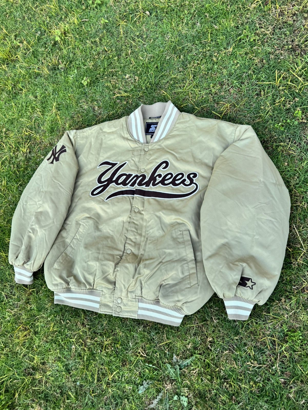 Starter Vintage Starter Yankees Stadium Jacket Size US L / EU 52-54 / 3 - 2 Thumbnail