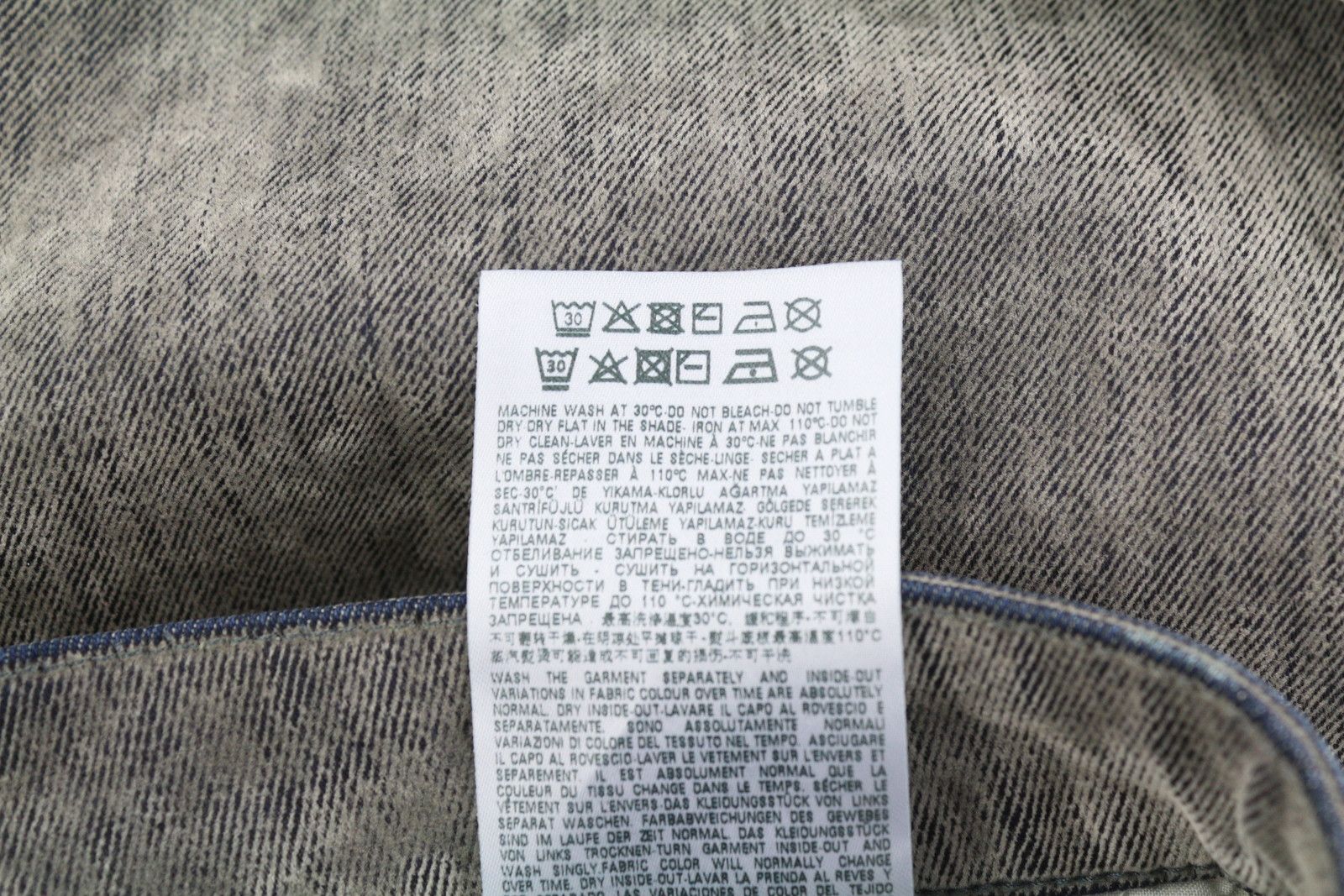 Diesel D-REKIV-Z 09D02 W32/L34 Regular Washed Jeans 40933 Size US 32 / EU 48 - 9 Thumbnail