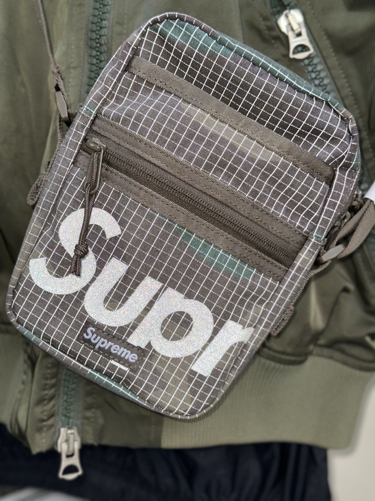 Supreme Supreme SS24 Shoulder bag 3M reflective( camouflage) Size ONE SIZE - 16 Thumbnail