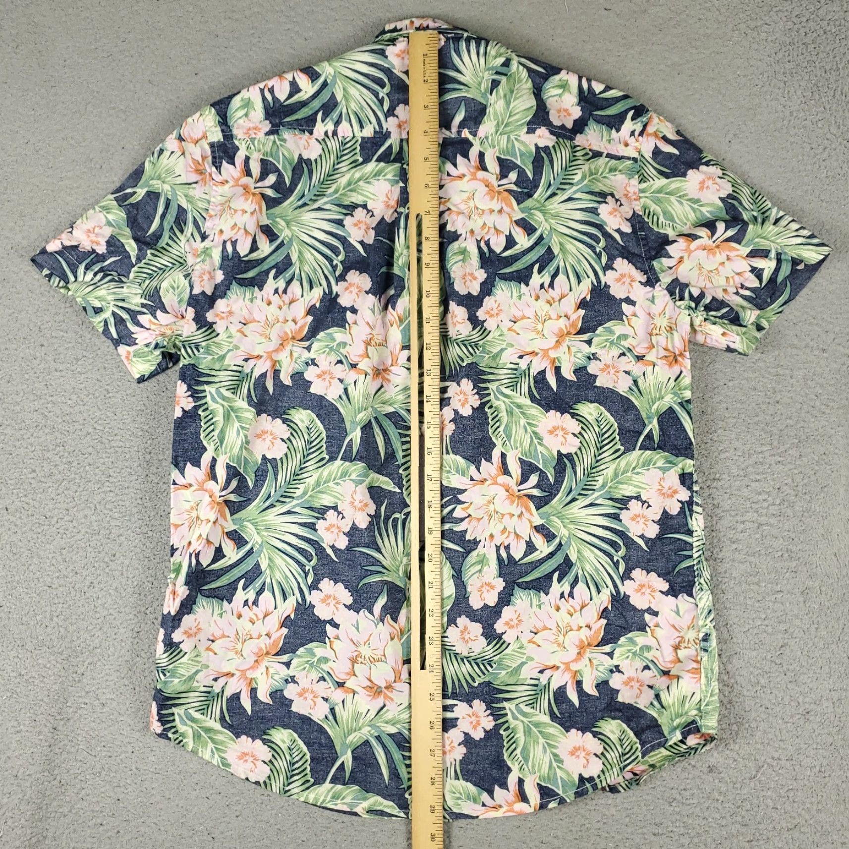 Chubbies Chubbies Shirt Mens Size Medium Blue Floral Button-Up Short Sleeve Casual Classic Hawaiian Patterned Size US M / EU 48-50 / 2 - 3 Thumbnail