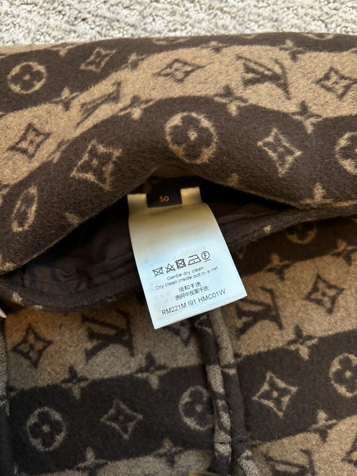 Louis Vuitton Monogram TrunkStripes Cropped Peacoat Size US M / EU 48-50 / 2 - 6 Thumbnail