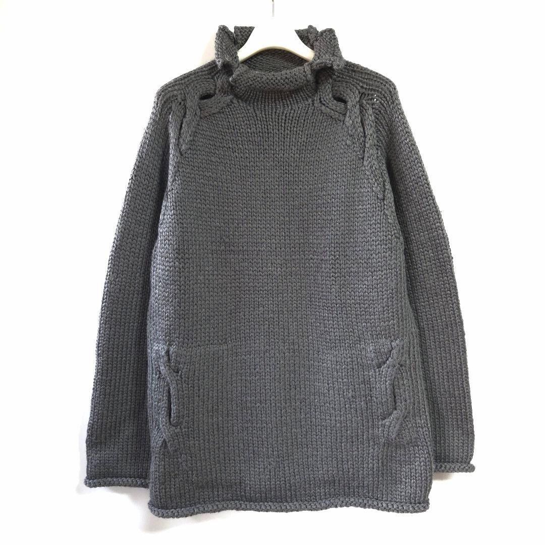 Yohji Yamamoto 99AW Hand Knitted Sweater Size US M / EU 48-50 / 2 - 1 Thumbnail