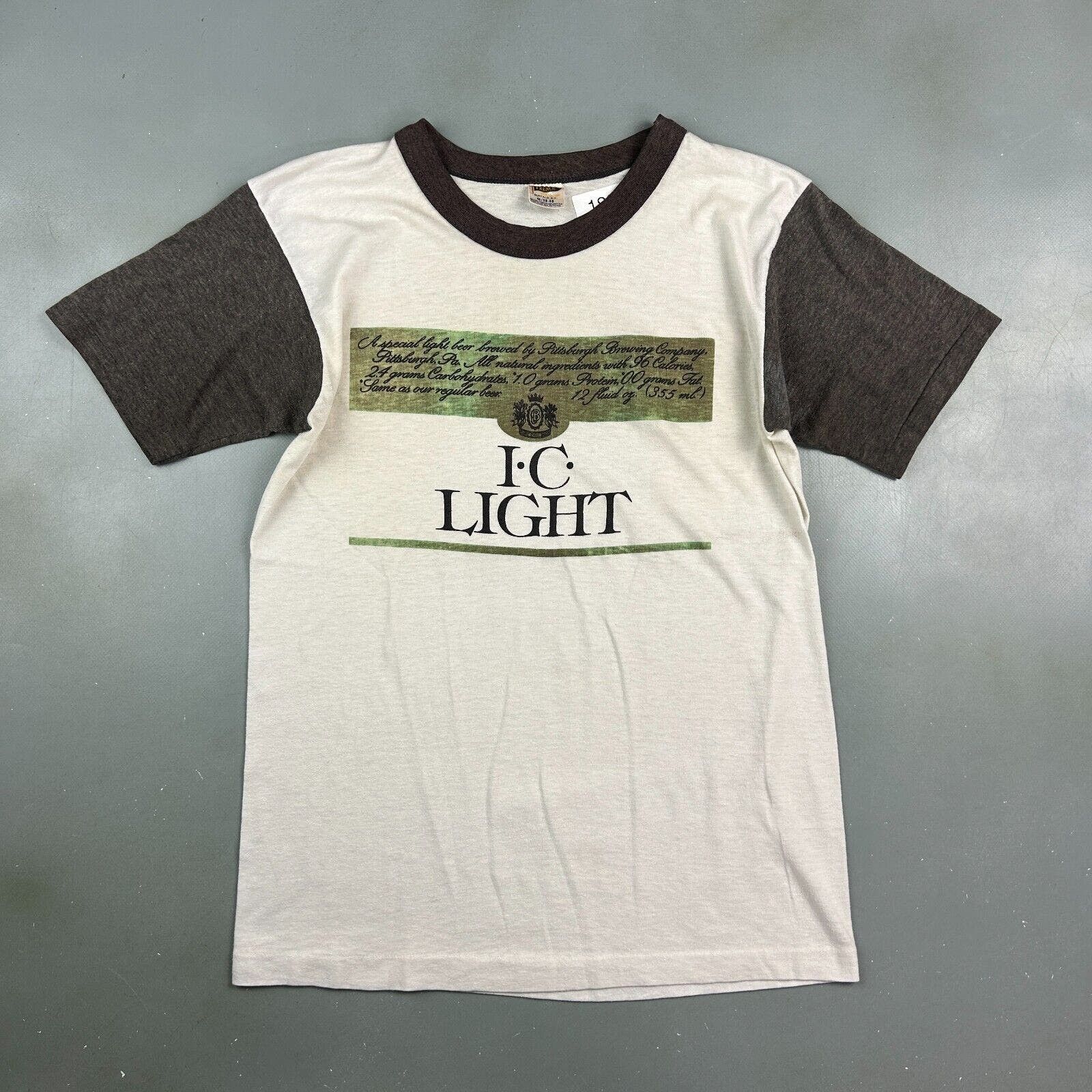 Vintage VINTAGE 70s | I.C Light Trench T-Shirt sz S Adult Size US S / EU 44-46 / 1 - 1 Thumbnail