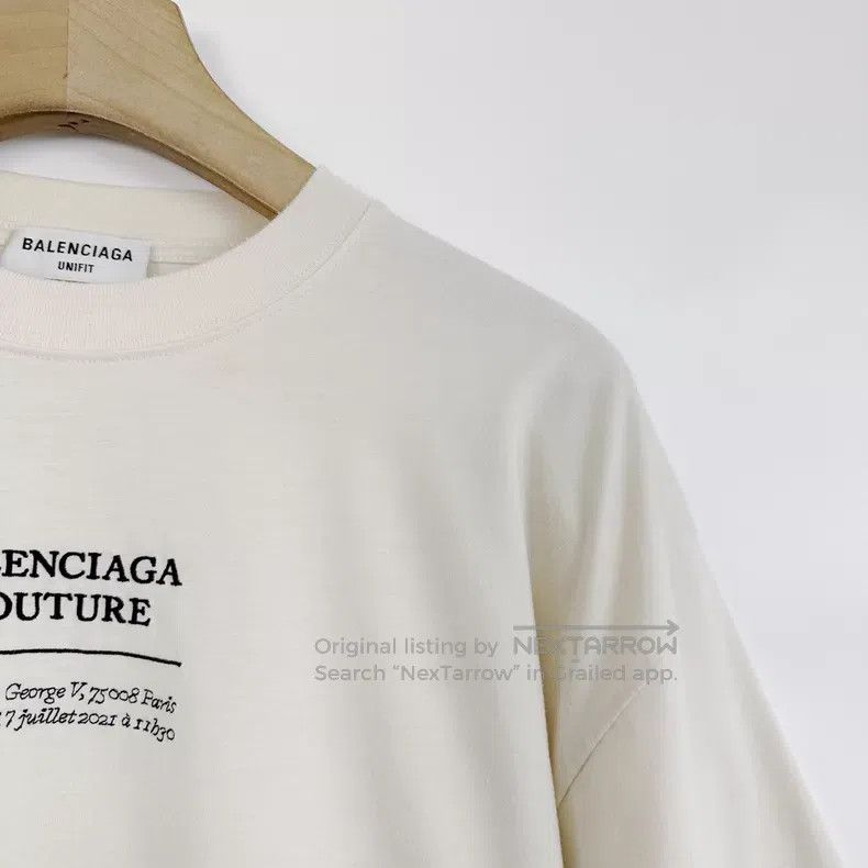Balenciaga Balenciaga Classic letter print logo short sleeve Size US XXS / EU 40 - 6 Thumbnail