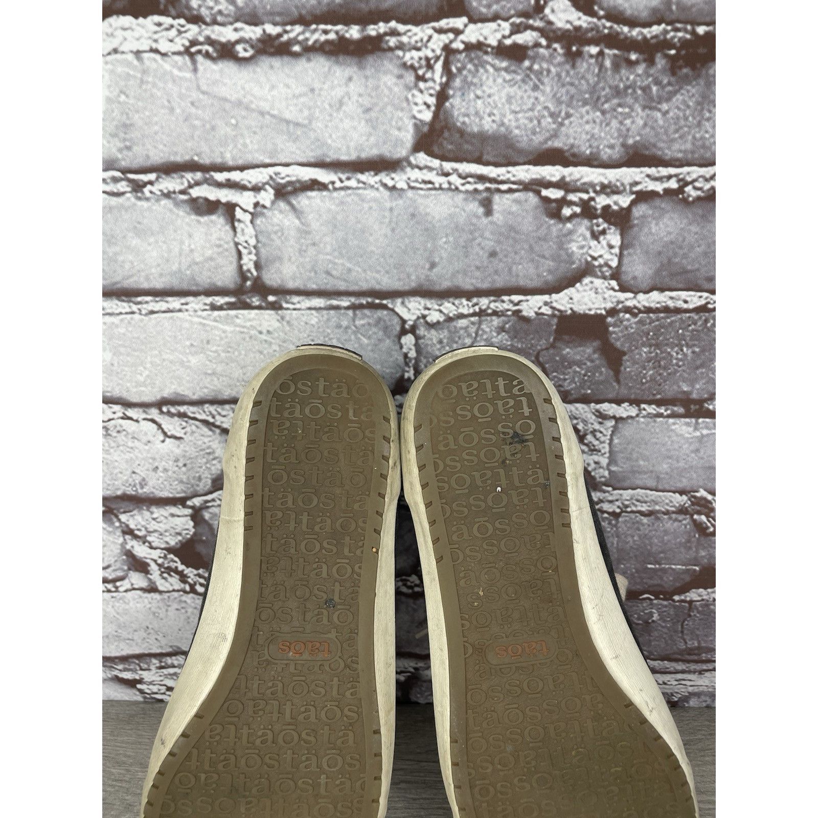 Other Taos Moc Star Gray Canvas Denim Lace Up Low Sneakers Shoes W Size US 7.5 / IT 37.5 - 18 Thumbnail