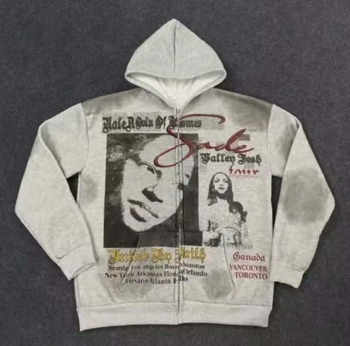 Other High Street American Retro Punk Niche Graphic Hoodie Size US XL / EU 56 / 4 - 1 Thumbnail