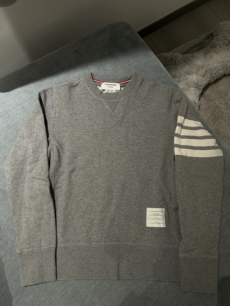 Thom Browne Thom Browne size2 Grey hoodie Size US M / EU 48-50 / 2 - 1 Thumbnail