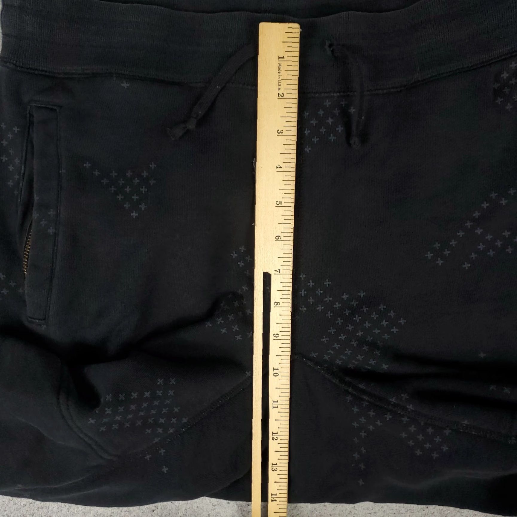 Nike Nike Pants Size Medium Black Swoosh Track Joggers Sweatpants Mens Size US 31 - 5 Thumbnail