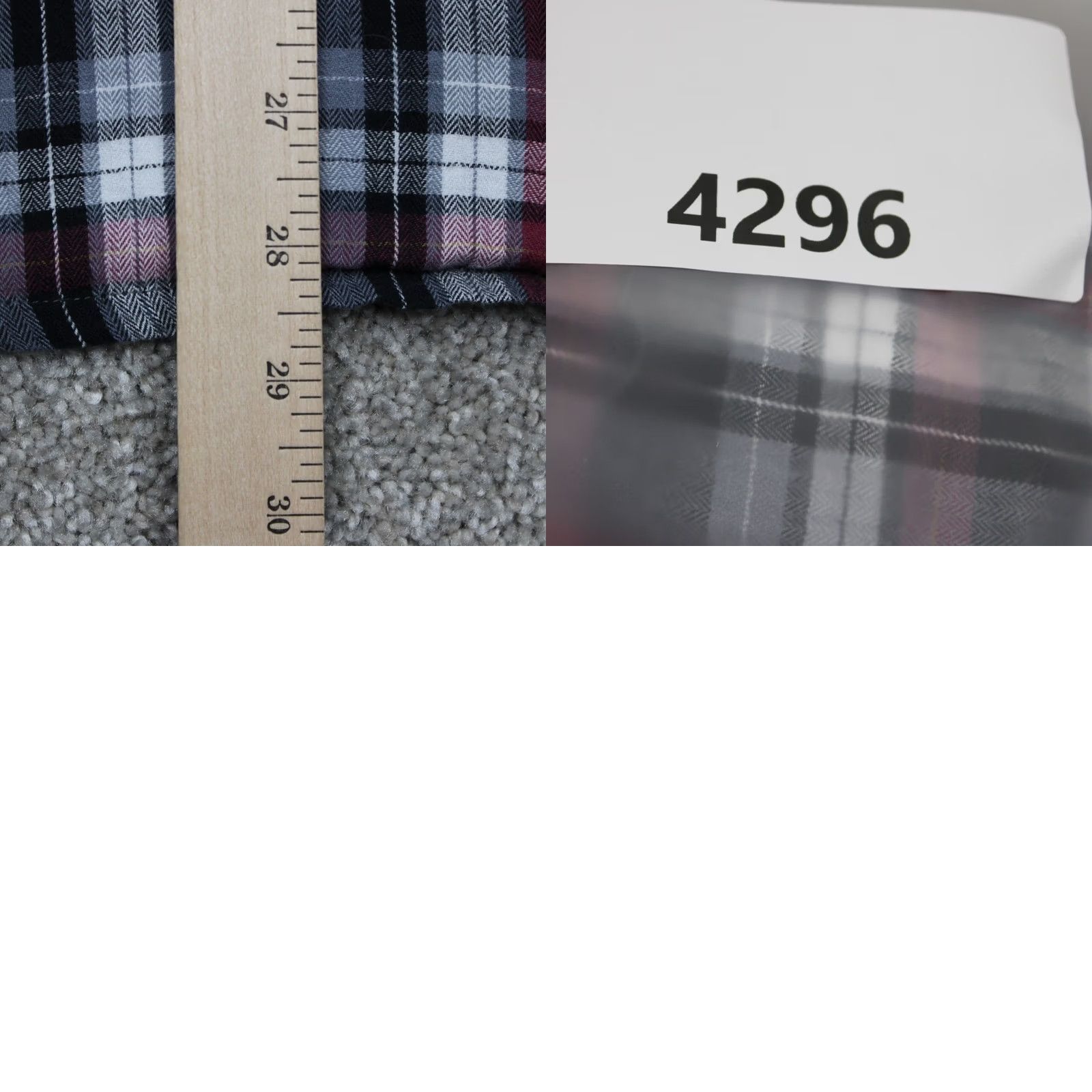 TravisMathew Travis Mathew Flannel Shirt Mens L Red Plaid Cotton L/S Button Up Size US L / EU 52-54 / 3 - 9 Thumbnail