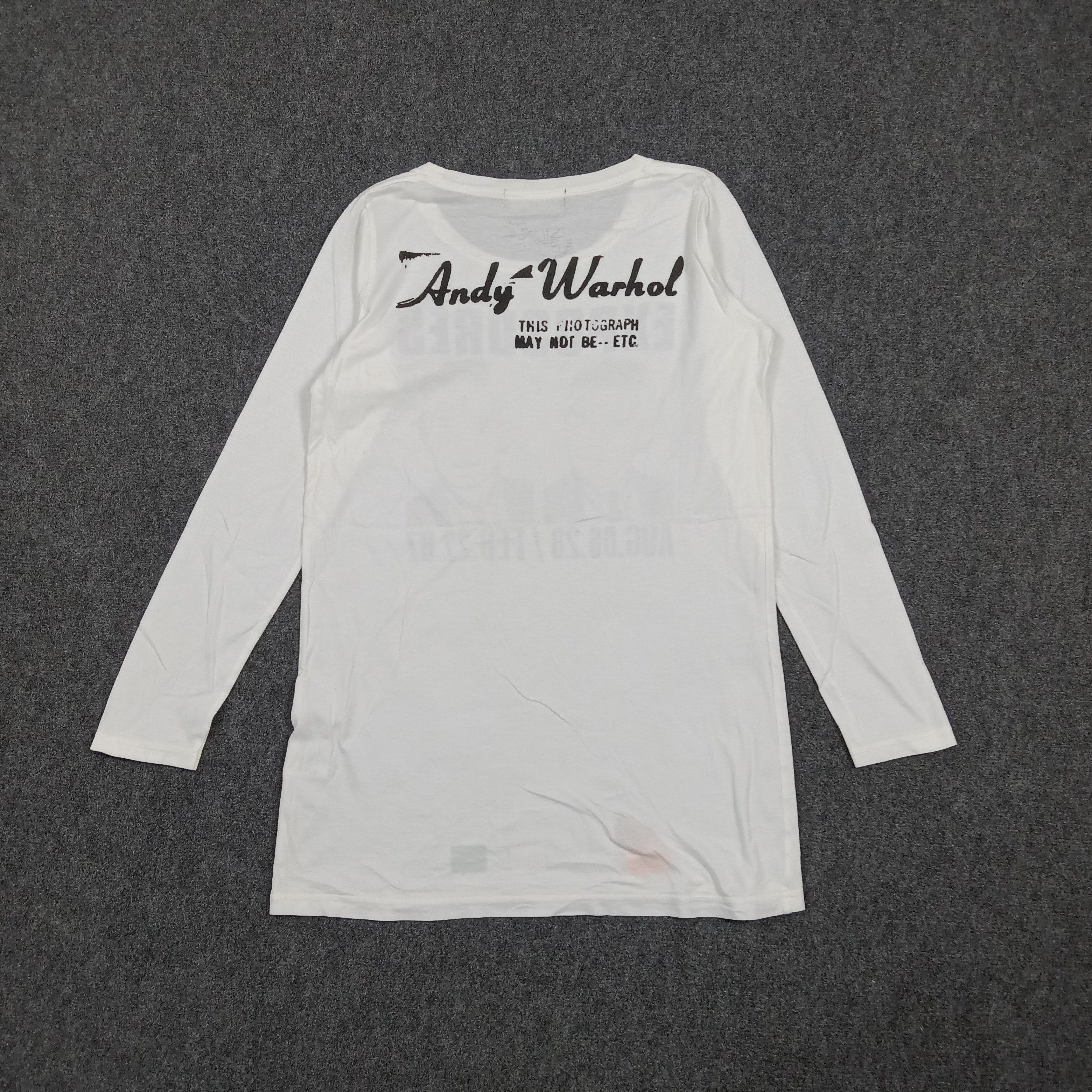 Andy Warhol × Hysteric Glamour Andy Warhol by Hysteric Glamour Exposures Art Tshirt C294N57 Size US S / EU 44-46 / 1 - 4 Thumbnail