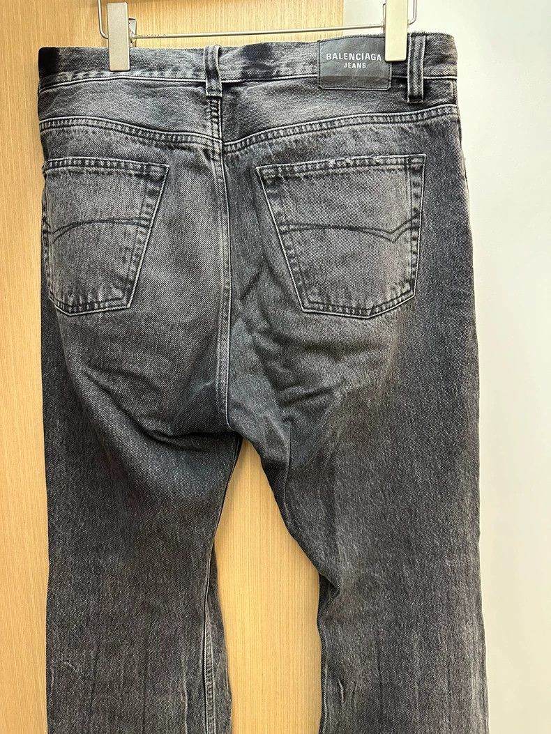 Balenciaga Balenciaga size S Slight Flare Denim Pants Size US 27 - 5 Thumbnail