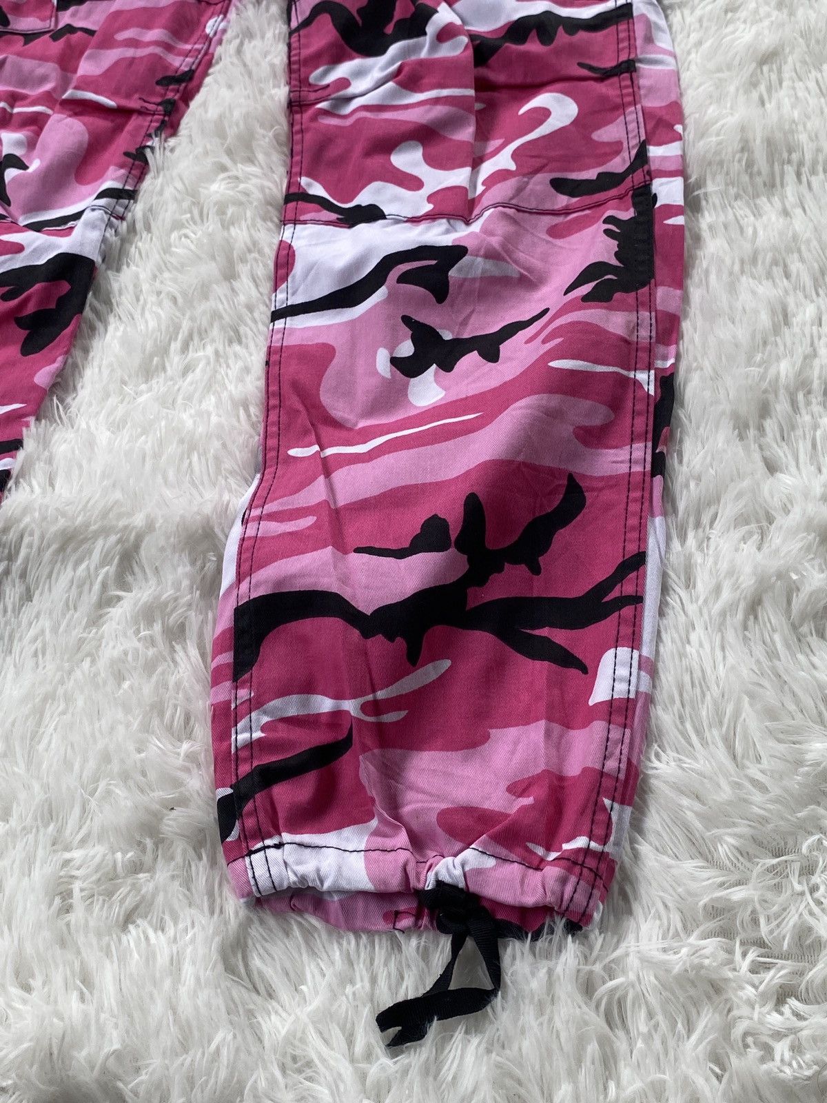 Rothco Vintage ROTHCO BDU Pink Camouflage Cargo Pants Size US 26 / EU 42 - 5 Thumbnail