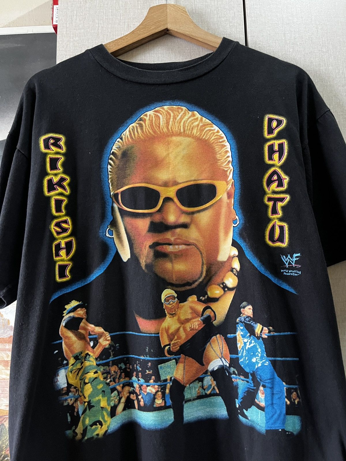 Vintage Rare Vintage Rikishi WWF design in USA Size US L / EU 52-54 / 3 - 2 Thumbnail
