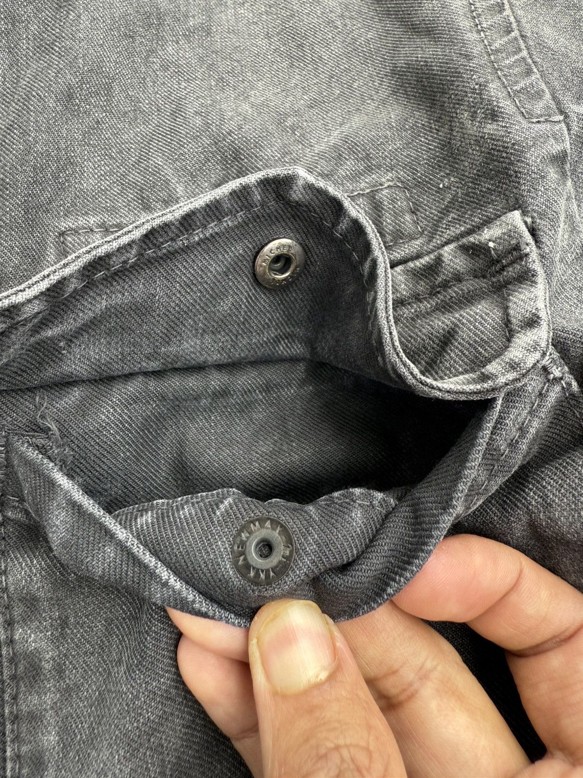 The Viridi-anne Crazy Faded The Viridi-Anne Multipocket Utility Denim Jacket Size US M / EU 48-50 / 2 - 9 Thumbnail