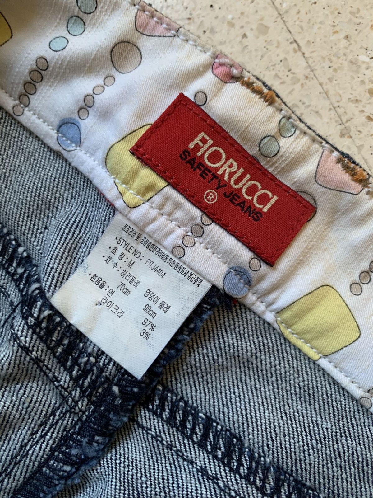 Fiorucci Fiorucci safety jeans flared punk style pant Size 29" - 9 Thumbnail