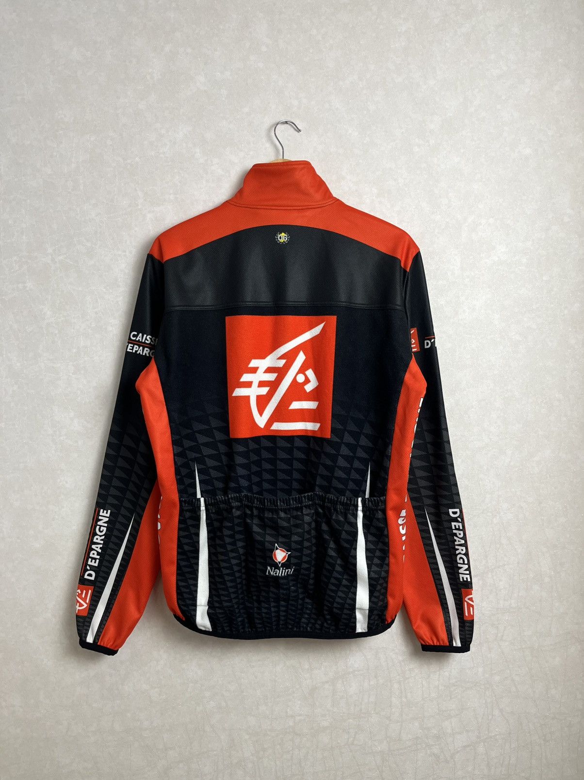 Cafe du Cycliste Nalini Caisse D'Epargne Thermal Cycling Jacket Size US L / EU 52-54 / 3 - 22 Thumbnail