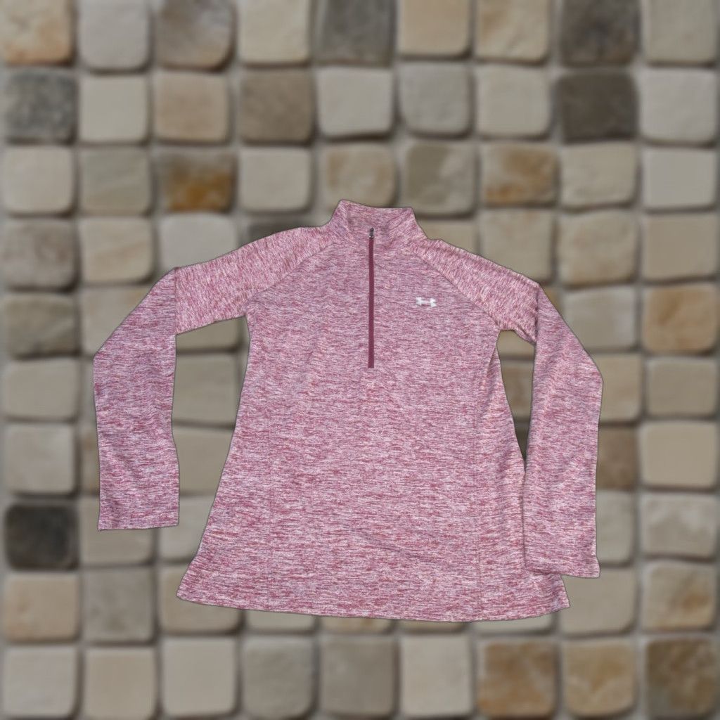 Under Armour Under Armour Sweatshirt Womens Small Heatgear Burgundy Red Size S / US 4 / IT 40 - 1 Thumbnail