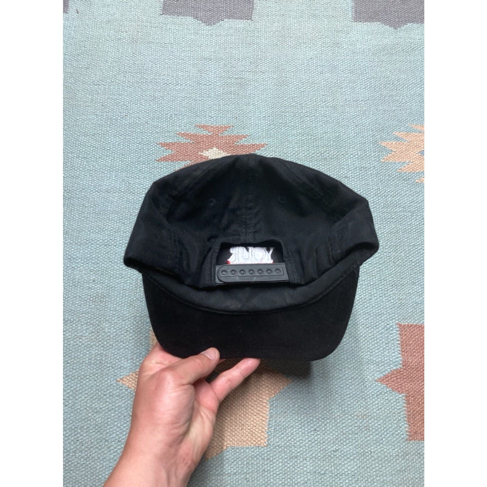Vintage VINTAGE Unbranded SnapBack Baseball Cap Hat Adjus table 90s Y2K Black Mens Funny Novelty Topic Size ONE SIZE - 4 Thumbnail