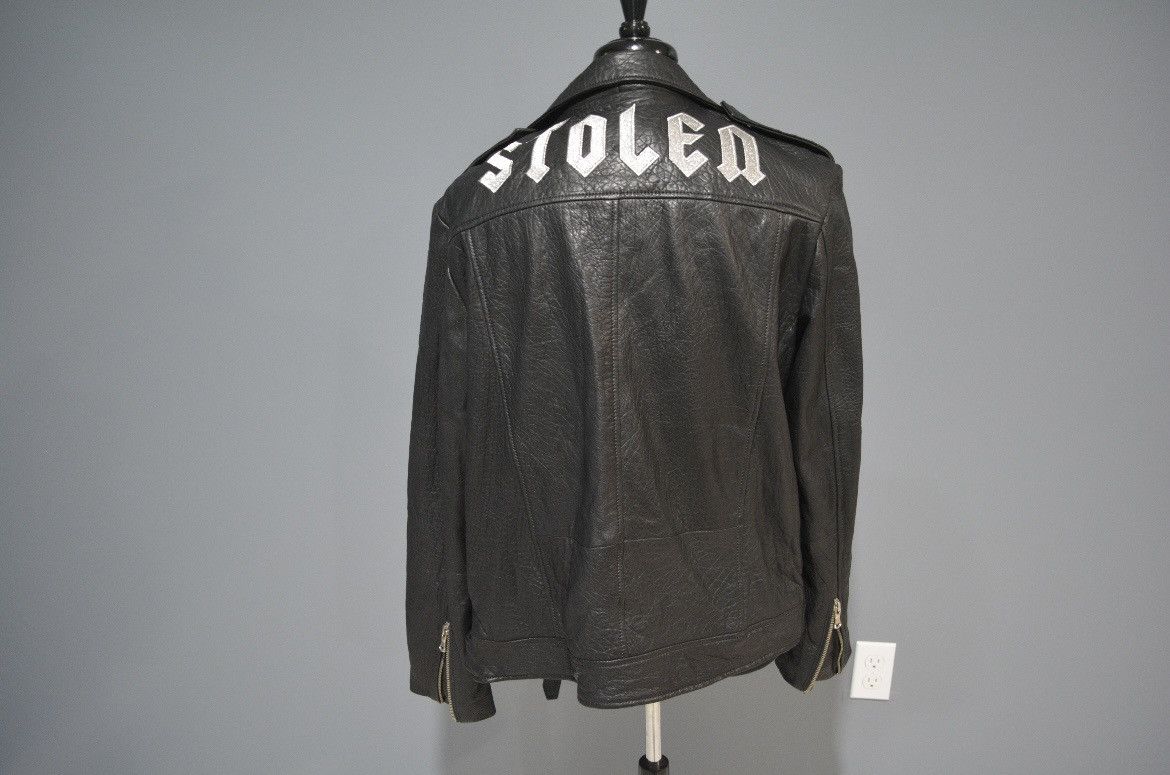 Stolen Girlfriends Club Black joey biker leather jacket Size US XL / EU 56 / 4 - 11 Thumbnail