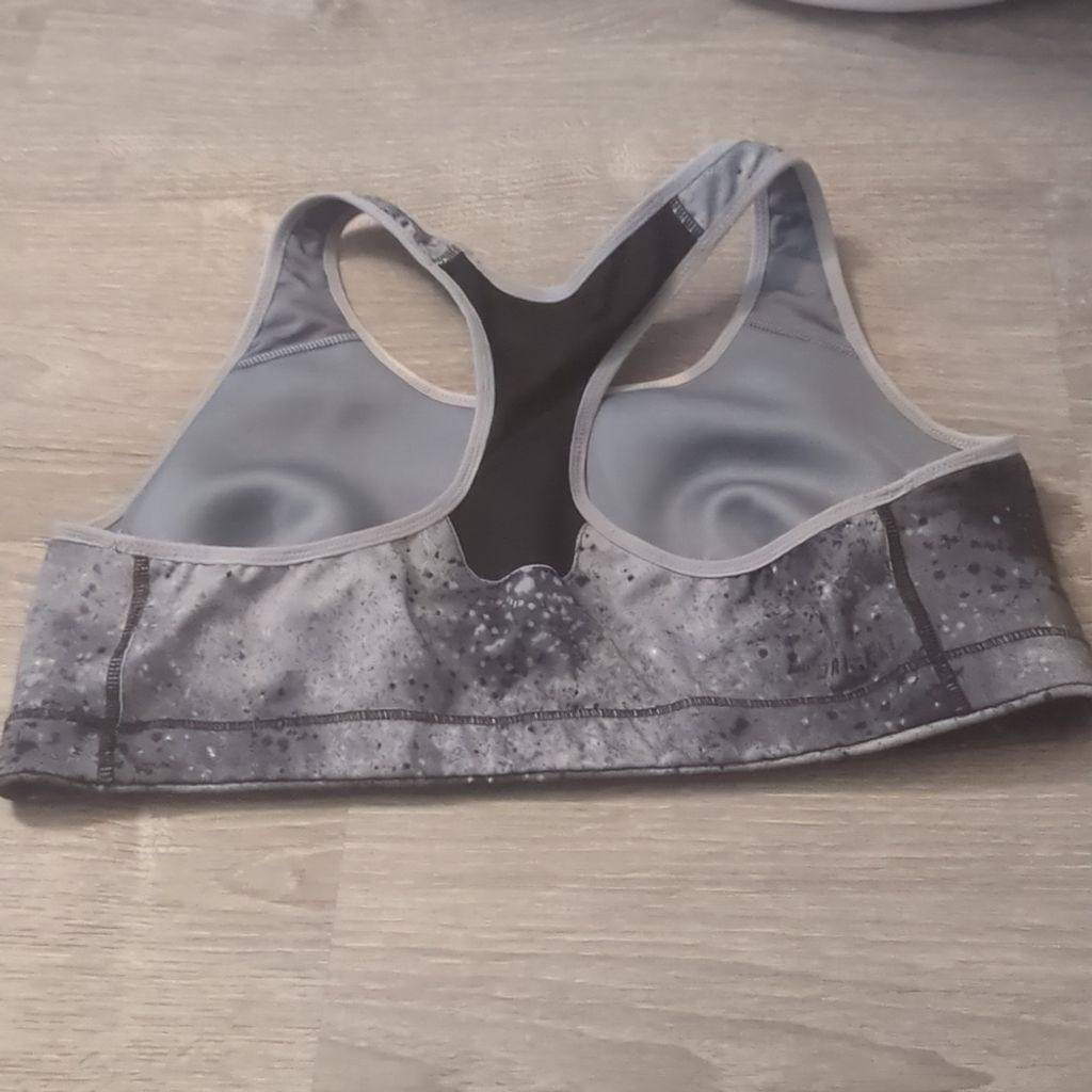 Nike Nike black gray sports bra size large Size ONE SIZE - 2 Thumbnail