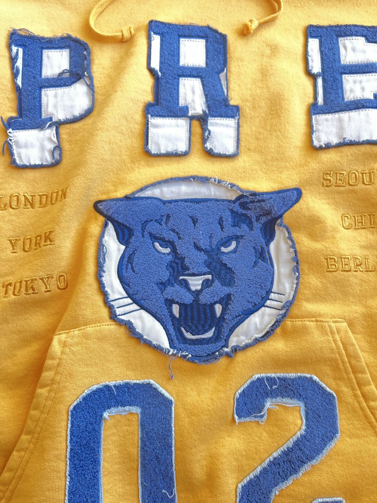 Supreme Supreme Washed Panther Hoodie FW 23 Size US L / EU 52-54 / 3 - 10 Thumbnail