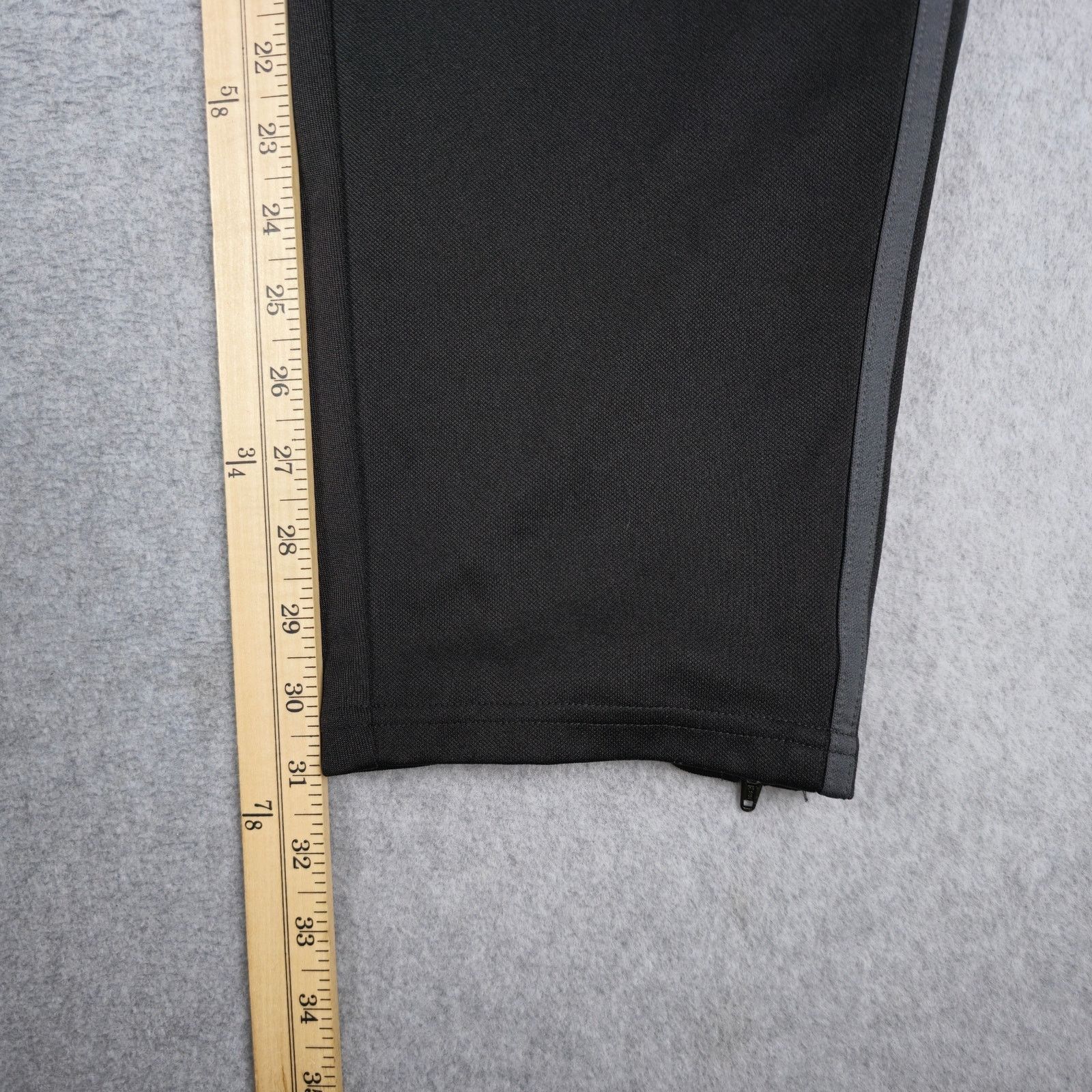 Adidas Adidas 2XL Black Track Pants Drawstring Zip Pockets & Ankles Size US 42 / EU 58 - 13 Thumbnail