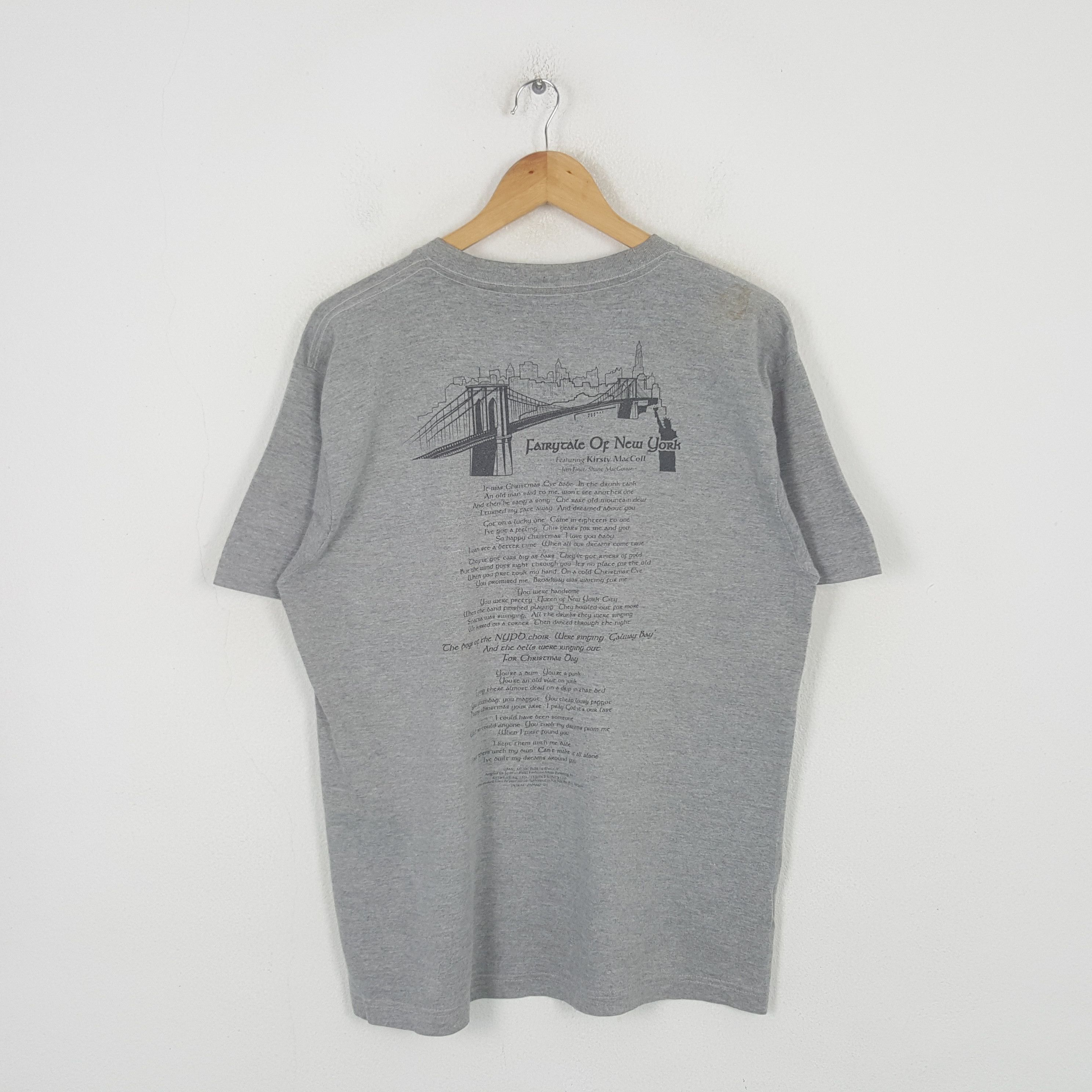 Band Tees Vintage The Pogues English Punk Band Tshirt RR25 Size US L / EU 52-54 / 3 - 3 Thumbnail
