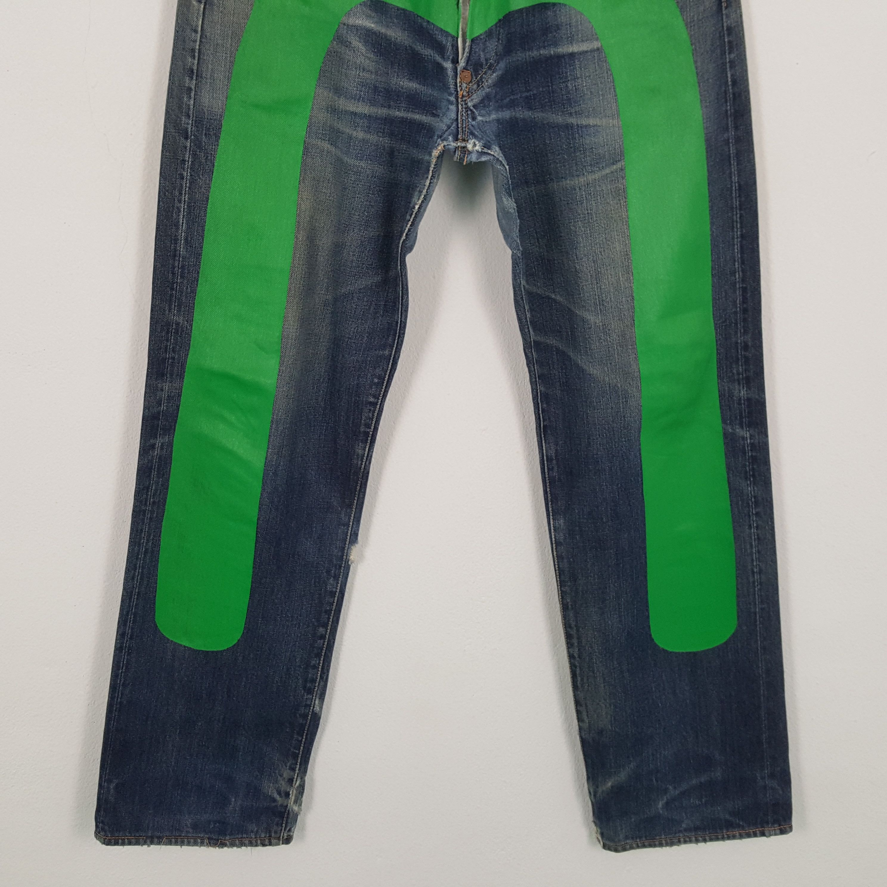 Evisu × Japanese Brand × Vintage Vintage EVISU Japanese Brand Daicock Custom Denim Jeans Size US 30 / EU 46 - 3 Thumbnail