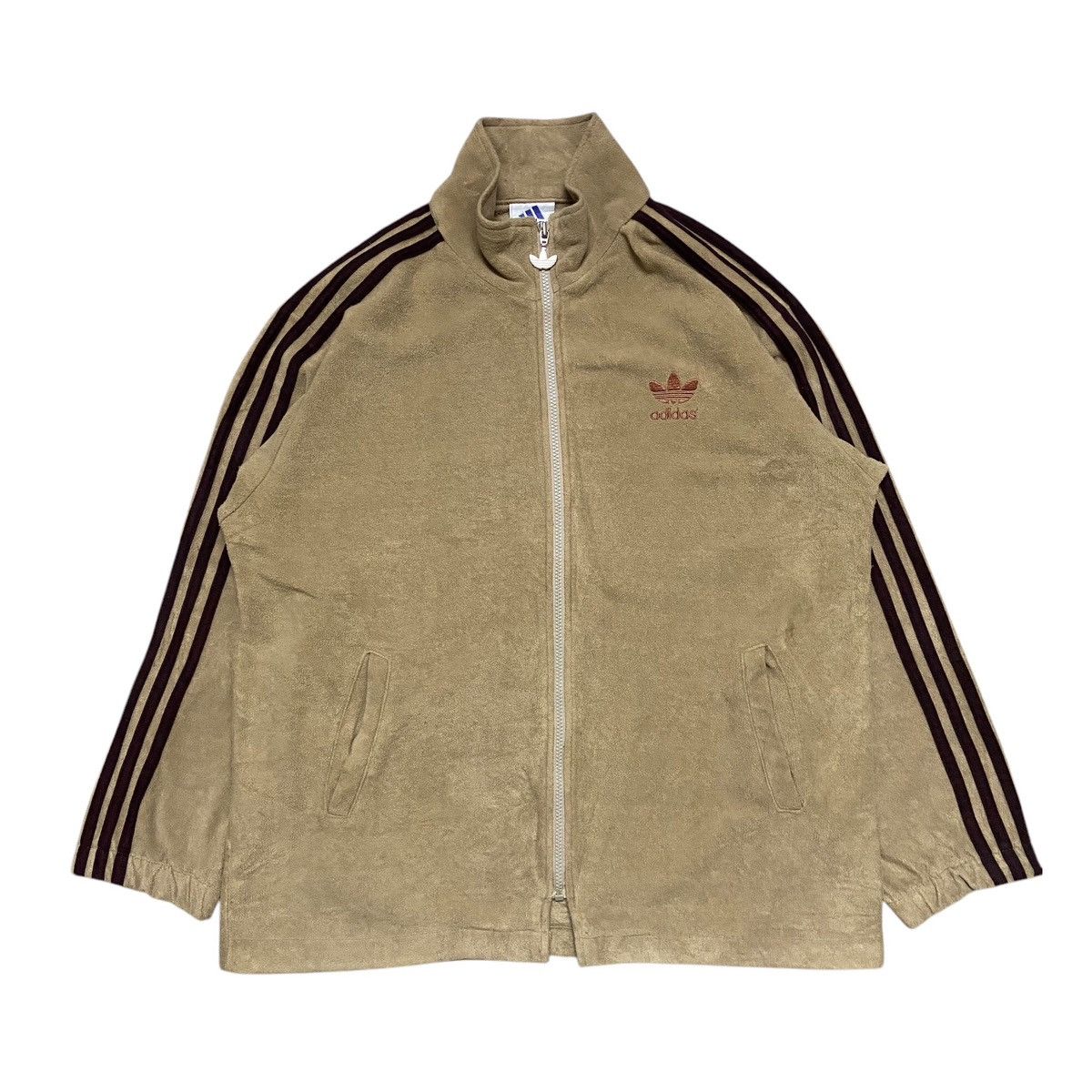 Adidas × Vintage Vintage Adidas Fleece Sweatshirt Size US M / EU 48-50 / 2 - 2 Thumbnail
