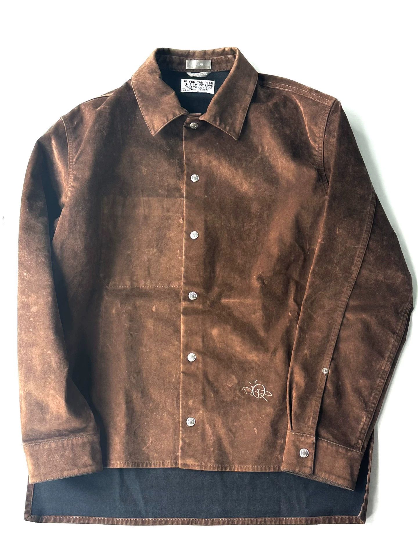 Dior Dior x Travis Scott Embroidered Velvet Jacket Size US M / EU 48-50 / 2 - 2 Thumbnail